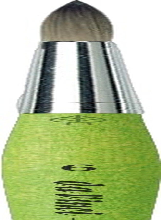 da Vinci Student Series 373 Fit for School and Hobby Paint Brush, Round Elastic Synthetic with Green Matte Handle, Size 6 - Image 2