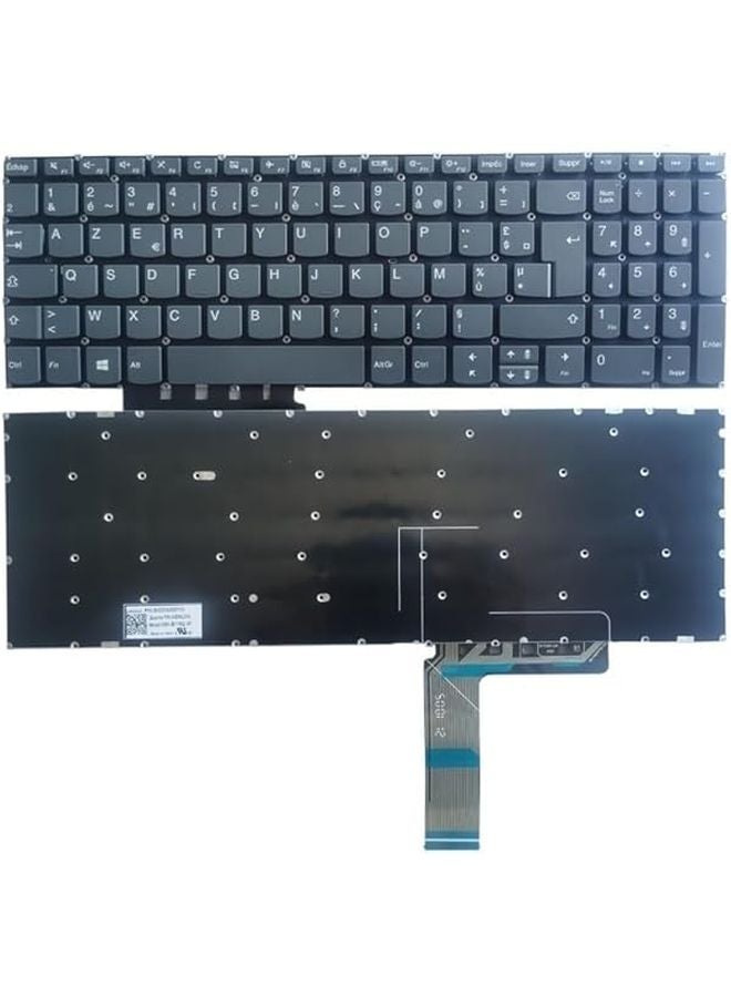 Compatible French Keyboard For Laptop Models 15IJL05 15IML05 15ITL05 No Backlight no backlight - Image 2