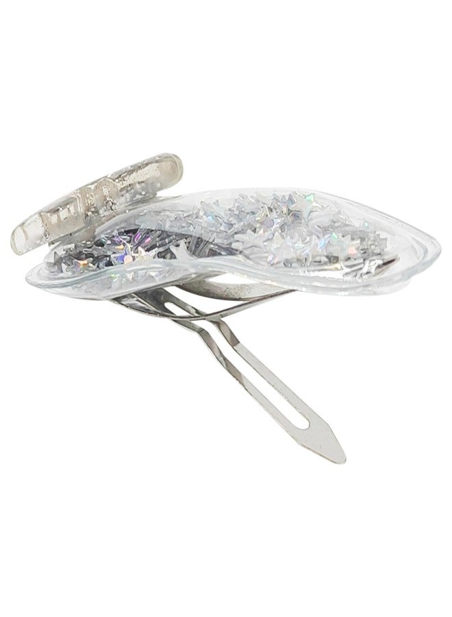 LUV HER Strawberry Shortcake Hair Accessories for Girls - 6pc Cute Confetti Hair Clips with Character Charms, Ages 3+ - Image 4