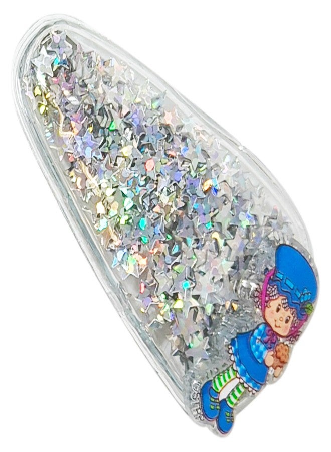 LUV HER Strawberry Shortcake Hair Accessories for Girls - 6pc Cute Confetti Hair Clips with Character Charms, Ages 3+ - Image 3