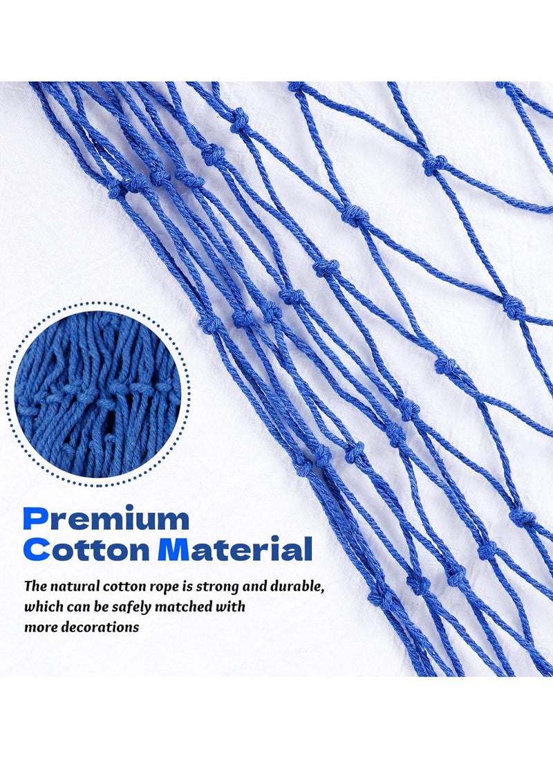 Generic - 2m x 1.5m Fishing Net Decoration, Marine Wall Door Hanging Decoration Net Nautical Fish Net with Sea Shells Home Decoration Netting for Wall Frame Photo Home Bedroom Bar Beach Party - Image 1