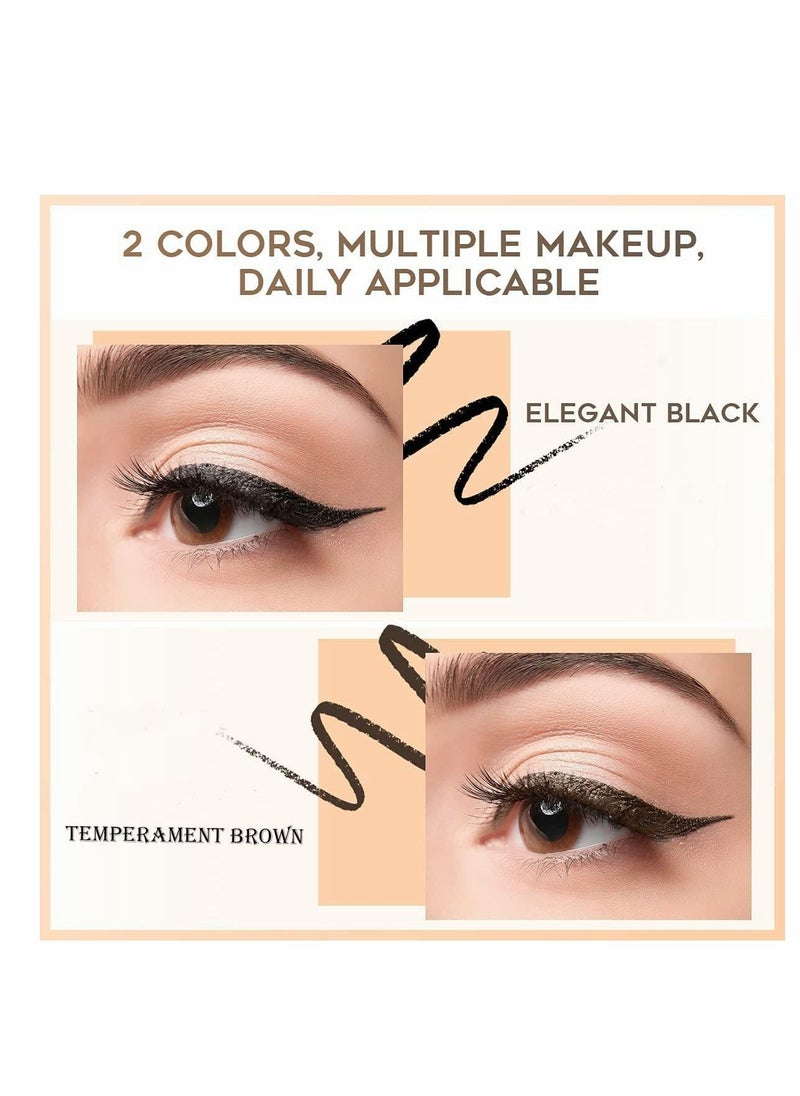 KASTWAVE - Eyeliner Applicator Tool, Revolutionary Silicone Applicator Tool, Easy to Clean & Transfer Resistant, no Tugging, Dragging, or Pulling, Not Break - Image 1
