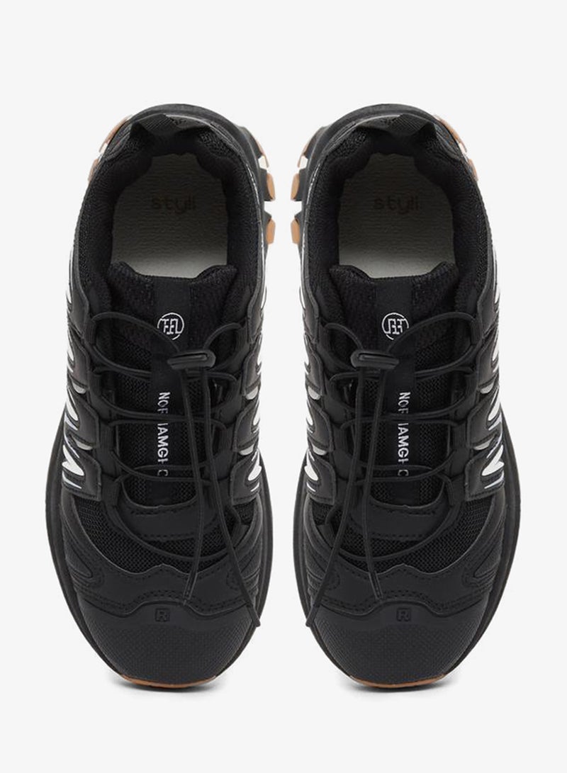 ستايلي اكتيف سنيكرز برباط بتفاصيل متباينة - Image 5