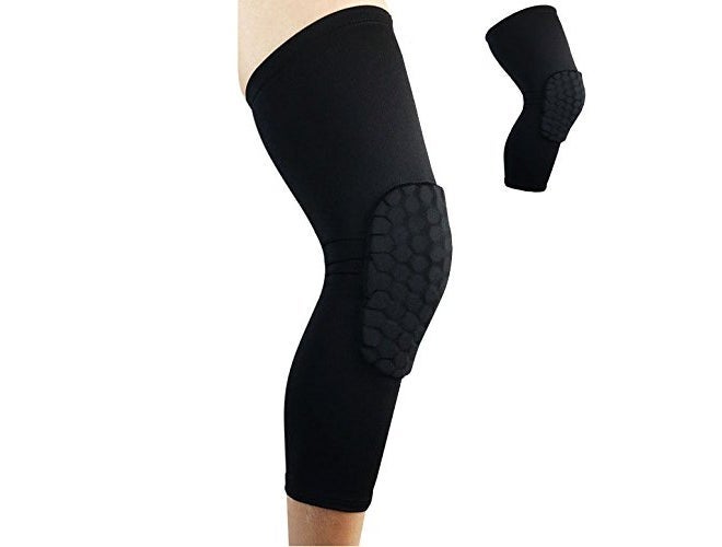 Futaba Volleyball Basketball Knee Pad - Black - Large - Image 3