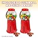 ArtCreativity Gumball Machine for Kids Set of 2 525 Inch Desktop Bubble Gum Mini Candy Dispenser Money Saving Coin Bank Valentines Gift for Kids Vintage Office Desk Decoration Gumballs Included - Image 4