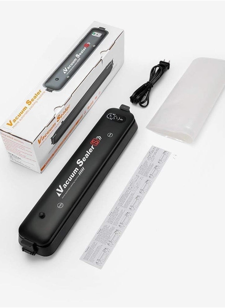 Generic - Vacuum Sealer Machine 2021 Upgraded Automatic Food Sealer Machine with 10 Sealing Bags Food Vacuum Air Sealing System for Food Preservation Storage Saver Easy to Clean | Safety Certified - Image 1