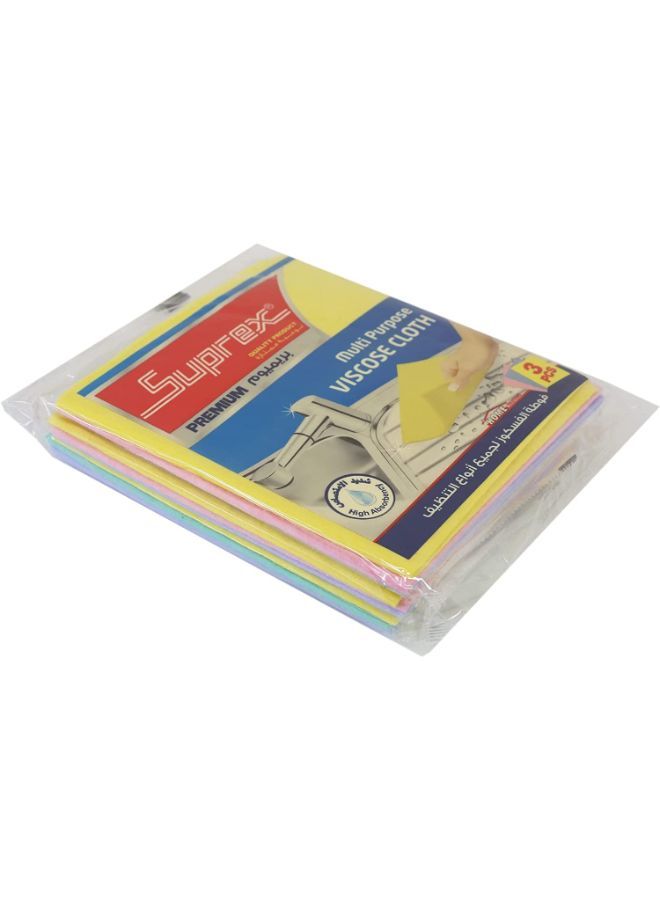 Suprex Multi purpose Cleaning Cloth Pack of 9 Pcs  Cleaning Wipes  Size 38 x 40 CM  Duster Cloths.  - Image 5