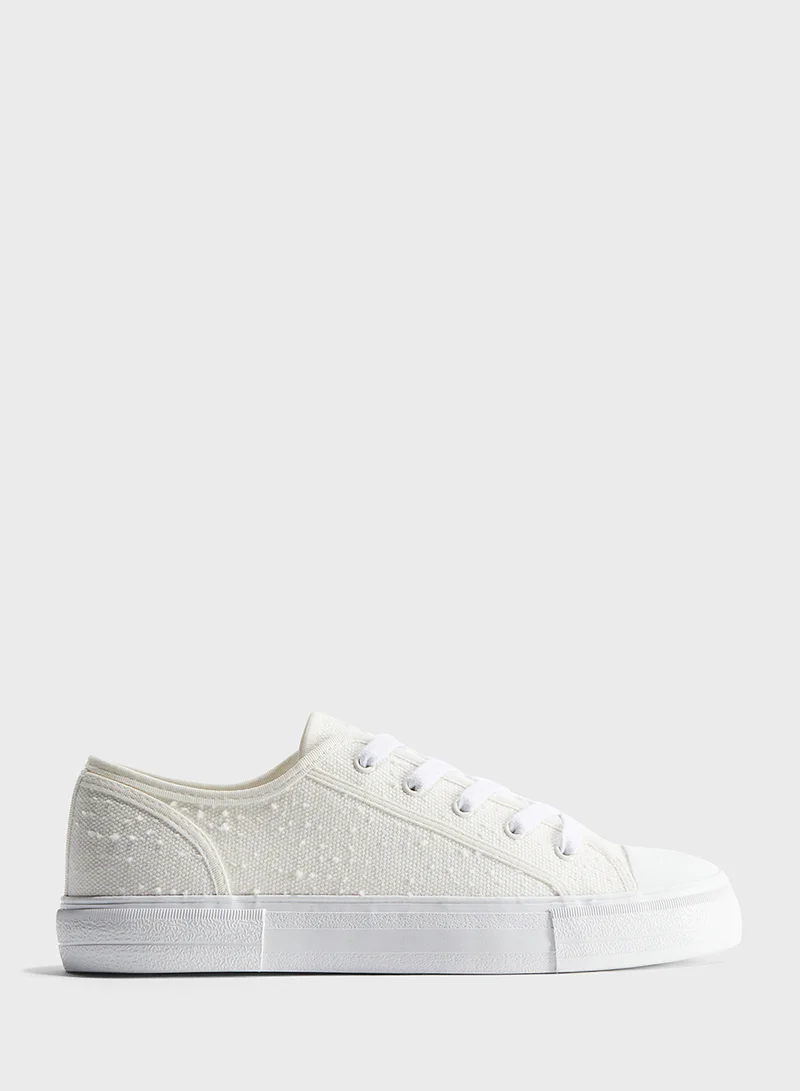 اتش اند ام Canvas Trainers