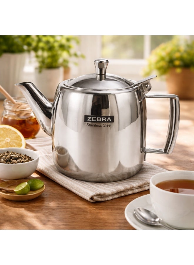 زيبرا ☕🔥 براد شاي ستانلس ستيل ZEBRA تايلندي 1.5 لتر – جودة عالية ولمسة أناقة يومية! - Image 1