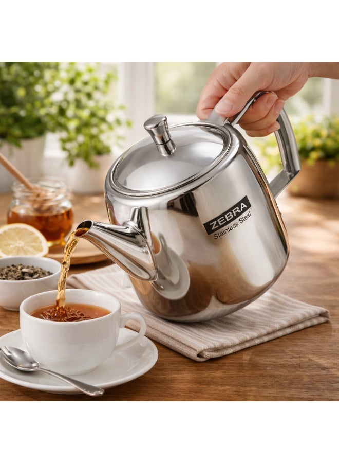زيبرا ☕🔥 براد شاي ستانلس ستيل ZEBRA تايلندي 1.5 لتر – جودة عالية ولمسة أناقة يومية! - Image 3