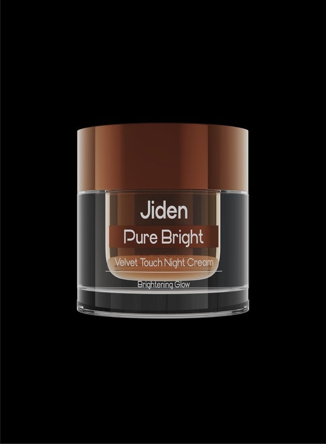 JIDEN Pure Bright Night Cream- 50 Gm, Enriched with Mulberry, Grape & Papaya Extract, Makes Skin Softer/Wrinkles/Reduces Dark Spots/Improve Skin/Reduces Tanning for Men & Women (All Skin Types) - Image 2