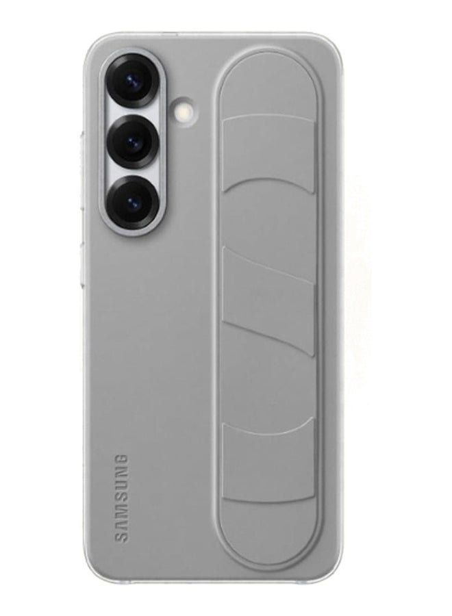 Samsung Renewed - Galaxy S25 Standing Grip Case - Gray Gray - Image 5