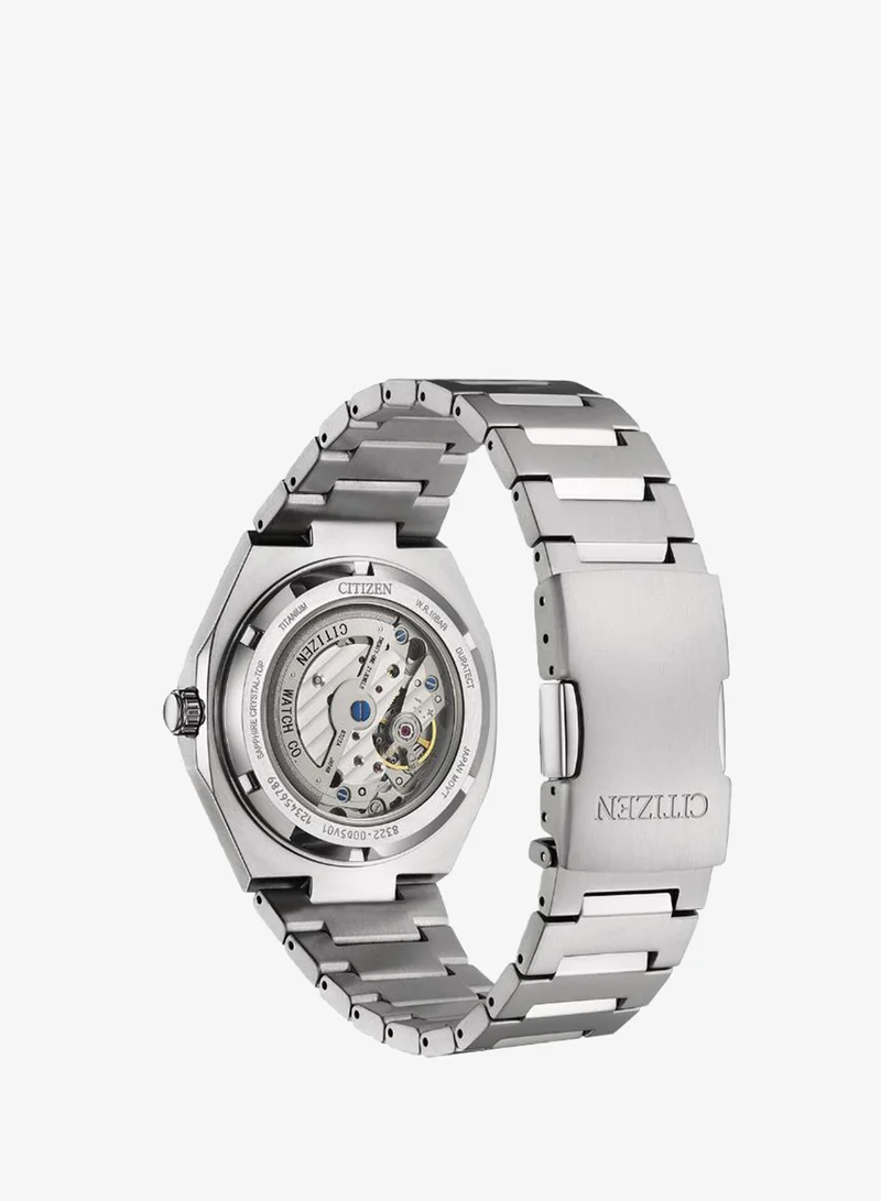 سيتيزن Men's Super Titanium Mechanical Watch NK5020-58L - 40.5 mm
