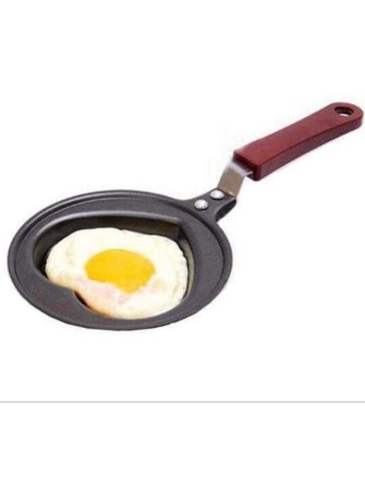 Mini Heart Egg Pan Outdoor Kitchen Non-stick Poacher Pot Mold Cookware Pancake Cooking Kitchen Tools - Image 3