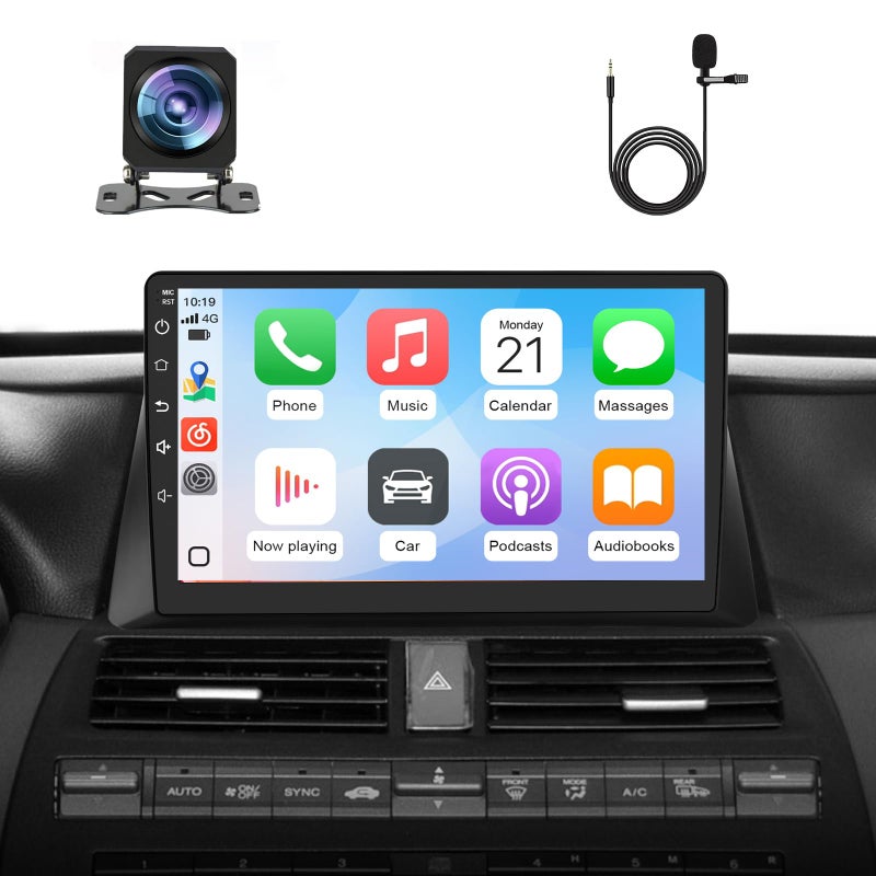 AWESAFE 4Core 64GB Car Radio Stereo Android 13 for Honda Accord 2008 2009 2010 2011 2012 2013 with CarPlay Android Auto - Image 1
