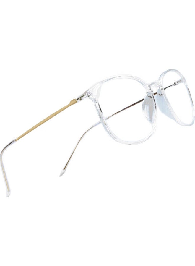Gameking Blue Light Blocking Glasses Anti-Radiation Unisex Ultra-Light Titanium Frame Plain Myopia Glasses Frame With Prescription 8002 - Image 1