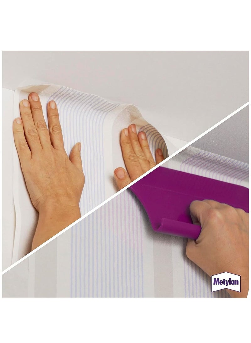 RACO Metylan Normal Wallpaper Paste for Paper-based Wallpapers Made in Germany -125 g Pack of 2 - Image 4