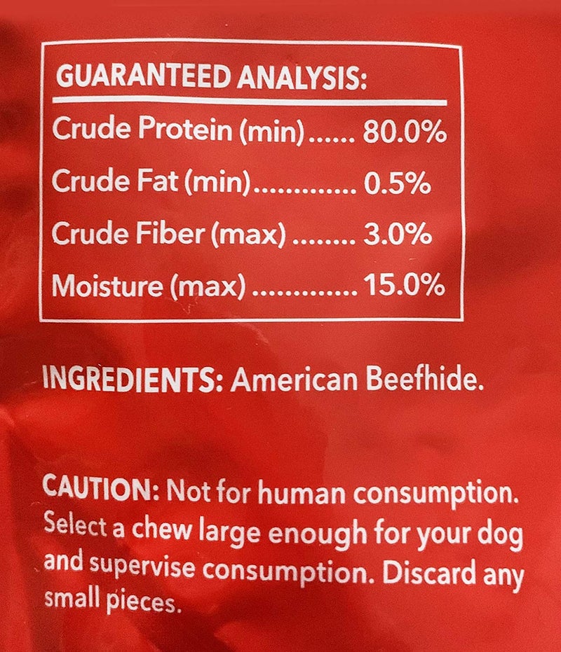 Pet Factory American Beefhide 3-4" Donuts Dog Chew Treats - Natural Flavor, 8 Count/1 Pack - Image 3
