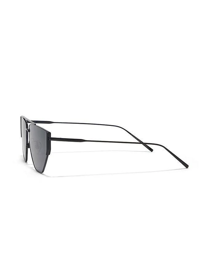 30Sundays 30Sundays GARDENA,Unisex Sunglasses, Aviator Sunglasses, UV Protection: UV400 (Black,Black)