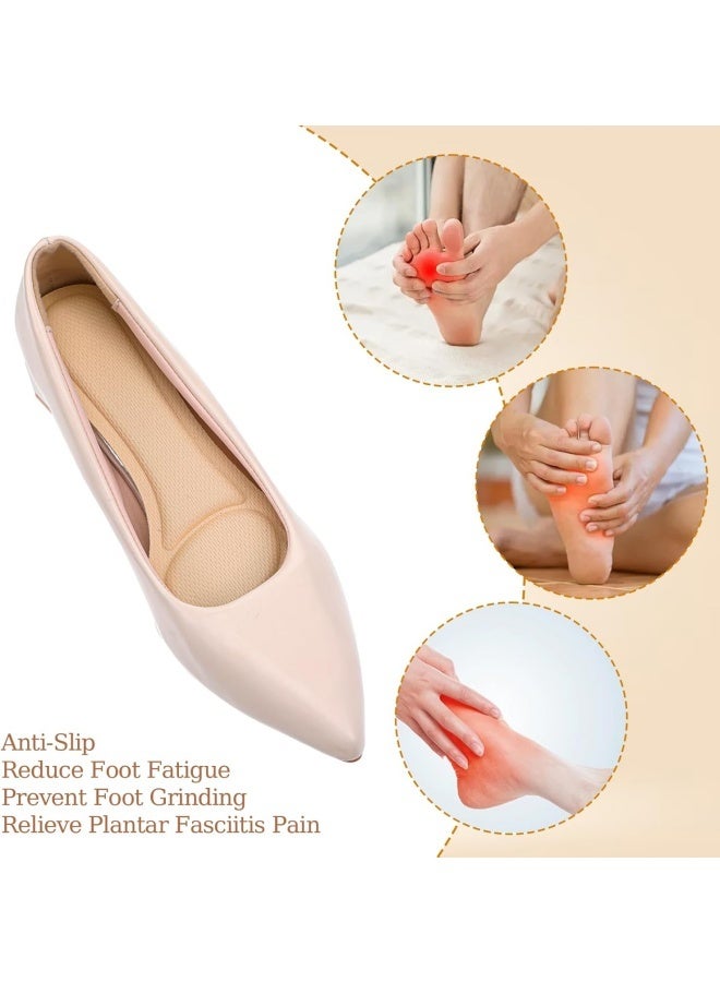 زوجان من نعلات الكعب العالي للنساء، نعلات كعب عالي بطول 3/4 بوصة، نعل داخلي ممتص للصدمات للنساء، نعل داخلي ذاتي اللصق للأحذية النسائية ذات الكعب العالي من 5 إلى 9، والأحذية المفتوحة من الأمام، والأحذية المسطحة، والصنادل - Image 4