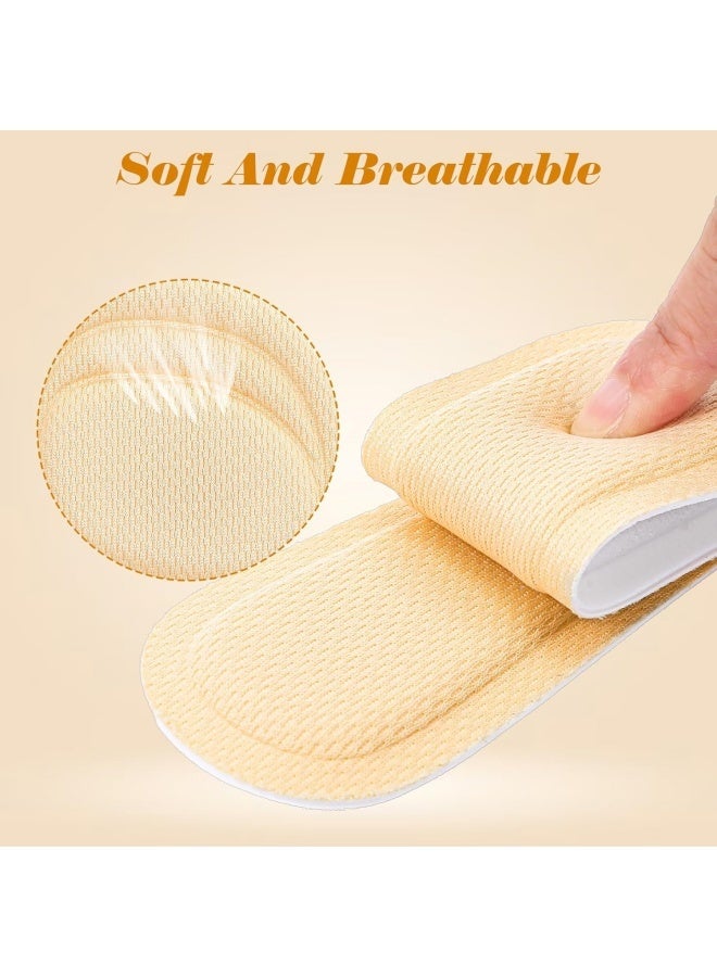 زوجان من نعلات الكعب العالي للنساء، نعلات كعب عالي بطول 3/4 بوصة، نعل داخلي ممتص للصدمات للنساء، نعل داخلي ذاتي اللصق للأحذية النسائية ذات الكعب العالي من 5 إلى 9، والأحذية المفتوحة من الأمام، والأحذية المسطحة، والصنادل - Image 2