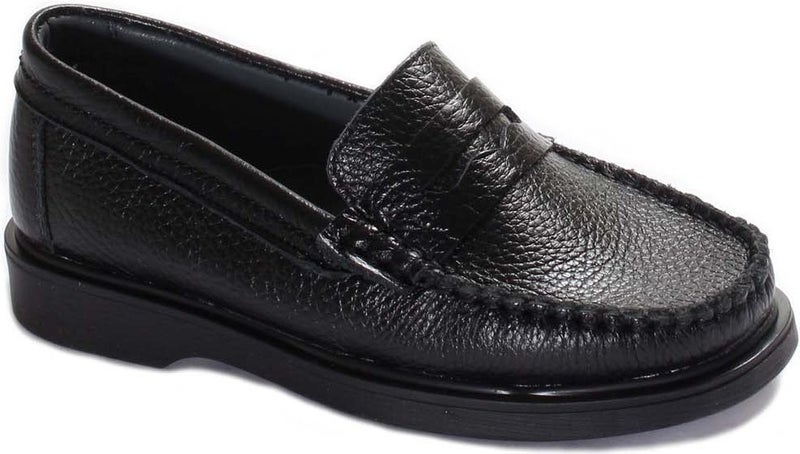 Fast Step Unisex Genuine Leather Slip-On Comfortable Casual Daily Kids School Shoes 837xca999  - Image 3
