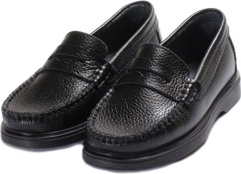 Fast Step Unisex Genuine Leather Slip-On Comfortable Casual Daily Kids School Shoes 837xca999  - Image 5