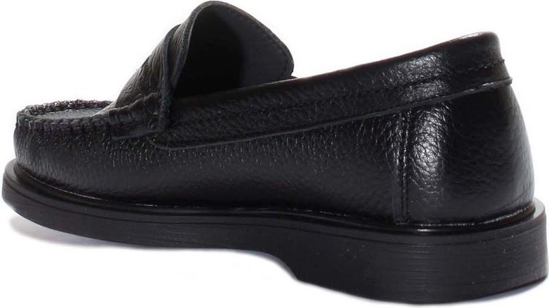 Fast Step Unisex Genuine Leather Slip-On Comfortable Casual Daily Kids School Shoes 837xca999  - Image 2