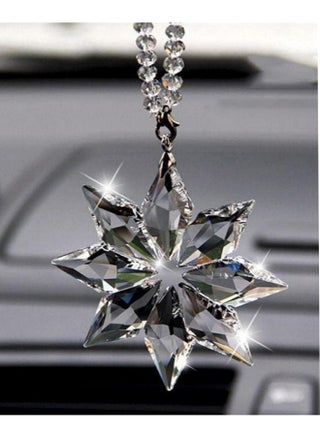 Car Pendant Transparent Crystal Snowflakes Hanging Ornament Garden Suspension Catcher Decoration - pzsku/ZA833816C995DBCD22028Z/45/_/1732366149/eaaf6f14-5fca-40de-b813-49749e2cf822