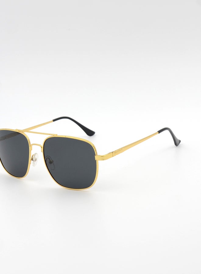 MADEYES Men's UV Protection Sunglasses EK24M001-3 - Gold/Black - Image 2