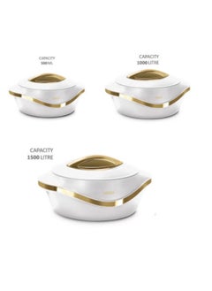 Milton A set of 3-piece food containers, 1000ml, 1500ml, 2500 ml  - Image 4