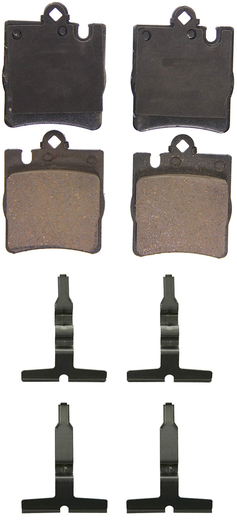 Wagner QuickStop ZD876 Rear Disc Brake Pad Set for 2007 Mercedes-Benz C230 - Image 1