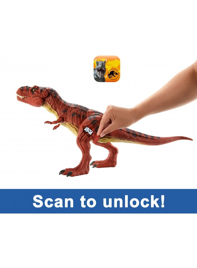 JURASSIC WORLD Jurassic World Park Electronic Real Feel Tyrannosaurus Rex Red Exclusive 93 Classic - Image 2