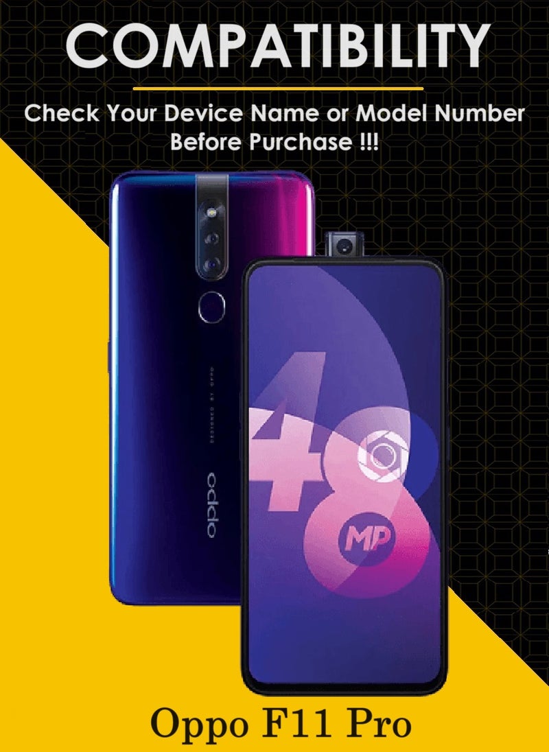 AINA 4 Pieces Tempered Glass Screen Protector 5D Designed For Oppo F11 Pro Full Glue Edge to Edge Full Screen Coverage And Bubble Free - Image 3