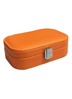 Portable Jewelry Storage Organizer Travel Case With Mirror