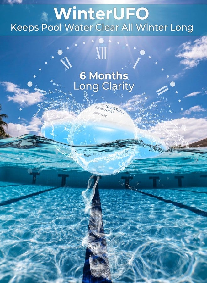 Poolacc Winter Closing Kit for Pool Closing - Treats Up to 15,000 Gallons, Easy-to-Use Clarifier & Enzyme for Above-Ground and In-Ground Pools (1-Pack) - Image 5