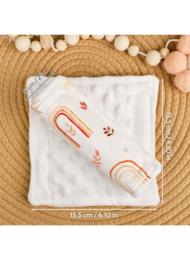 TANOFAR وسادات حزام مقعد السيارة TANOFAR للأطفال، أغطية حزام مقعد ناعمة، وسادات كتف لحزام مقعد السيارة للفتيات، وسادة غطاء حزام الأمان للأطفال، مناسبة لمقعد السيارة للأطفال، عربة الدفع، عربة الأطفال، قوس قزح - Image 3