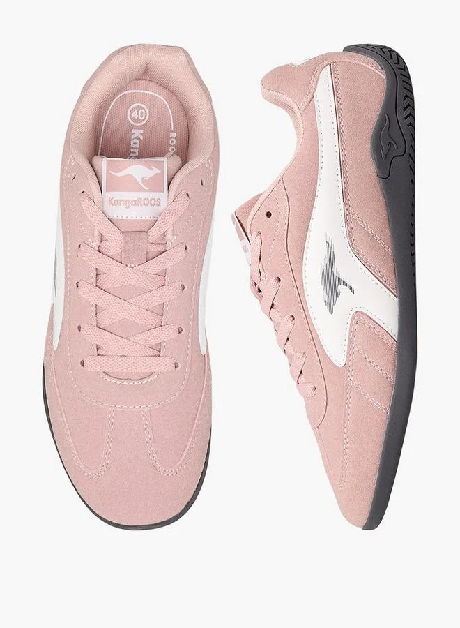 Kangaroos PINK Girls Lace-Up Sports Shoes for Women | Best Price UAE