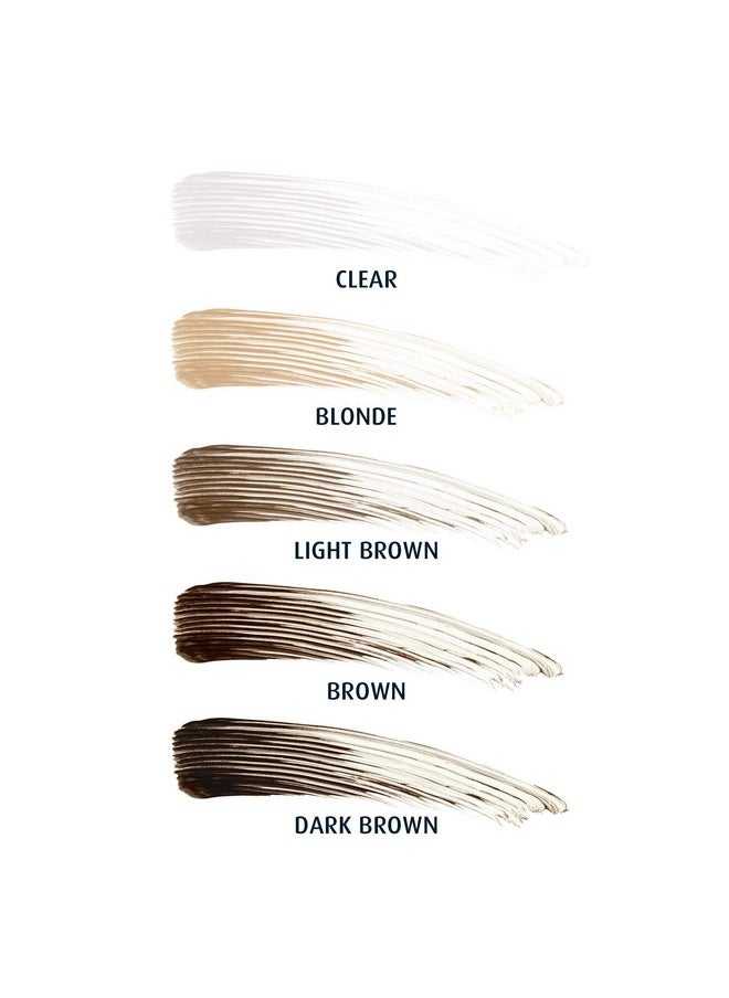 Lune+Aster Lune+Aster One-Step Brow - Brown - Tinted eyebrow gel fills, tames and shapes  - Image 3