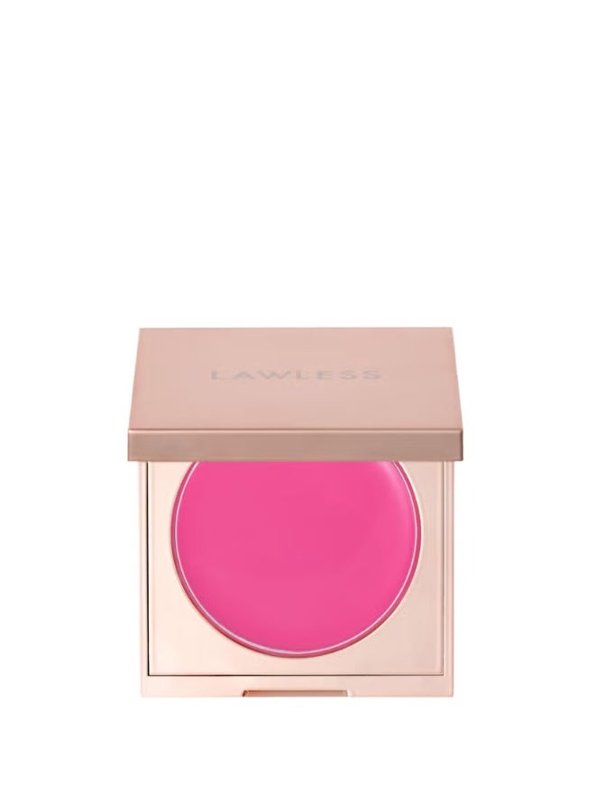 LAWLESS BEAUTY- Pinch My Cheeks Soft-Blur Cream Blush - Valentine - Image 1