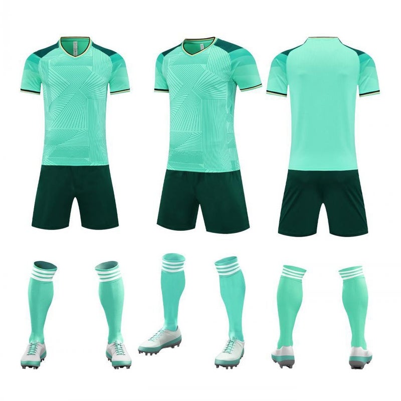 Extremely Fast Adult And Children'S Trendy Street Style Football Uniforms, Game Version Jerseys, Men'S And Women'S Sports Training Uniforms - Image 4