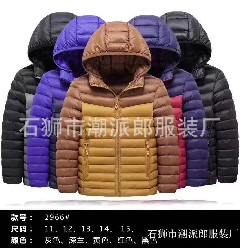 2023 Children'S Down Cotton-Padded Jacket Small And Medium-Sized Boys' Coat Girls Cotton-Padded Coat Baby Warm Cotton-Padded Jacket - Image 4