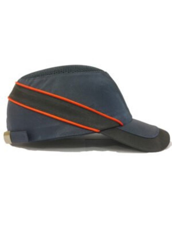 TAHA SAFETY - TAHA SAFETY Safety Bump Cap for Head Protection – Lightweight Protective Headgear - Safety Cap for Low-Risk Environments  | Royal Blue Orange Banya - Image 1