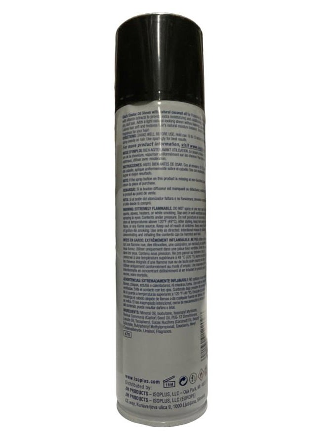 Isoplus Black Castor Oil Sheen w/Coconut Oil 9 oz - Image 3