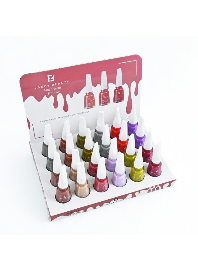 فنسي بيوتي استند مناكير24لون ثابته - Image 2