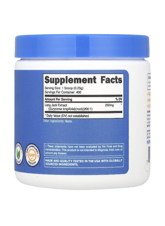 Nutricost Nutricost, Long Jack, Unflavored, 3.6 oz (100 g)  - Image 2