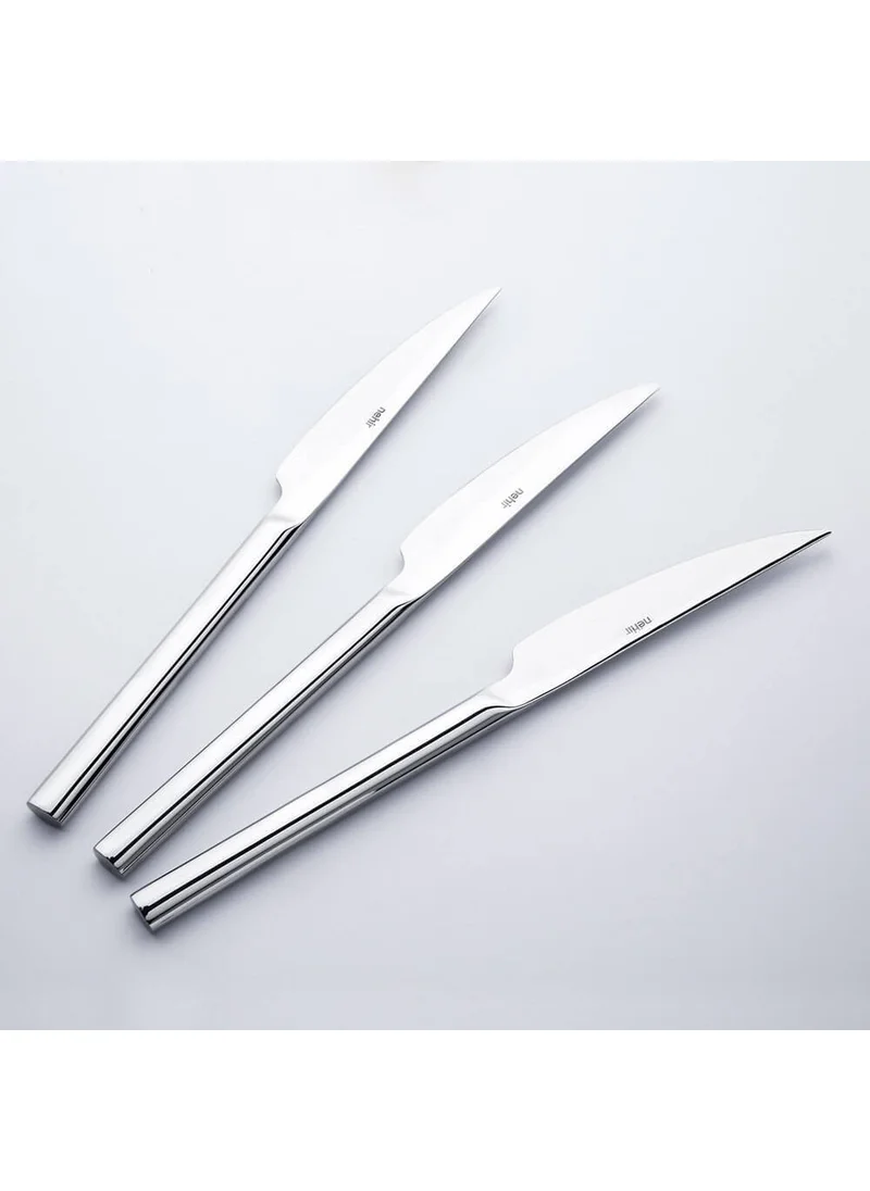 Nehir Dalyan Plain 12 Piece Dinner Knife Set