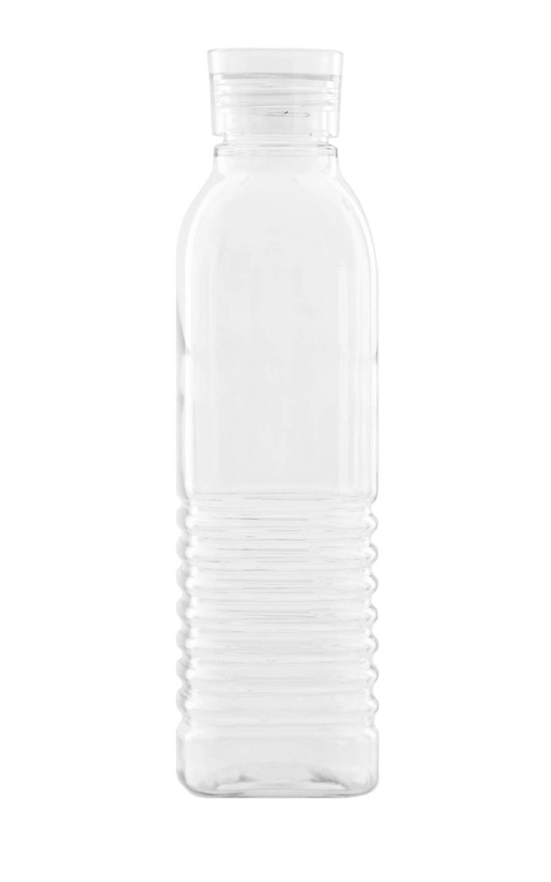 Nayasa Dorino Fridge Plastic Bottle Set for Kitchen/Office/School (6, Transparent) - Image 3