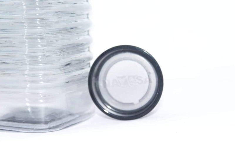 Nayasa Dorino Fridge Plastic Bottle Set for Kitchen/Office/School (6, Transparent) - Image 2