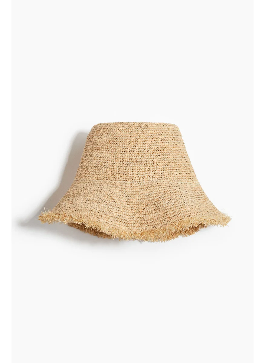 اتش اند ام Straw Bucket Hat